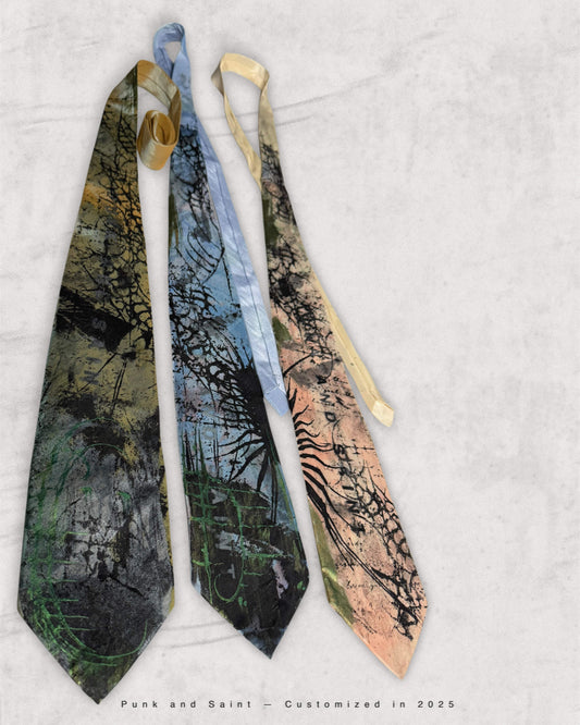 Our Pyre Pure Silk Ties