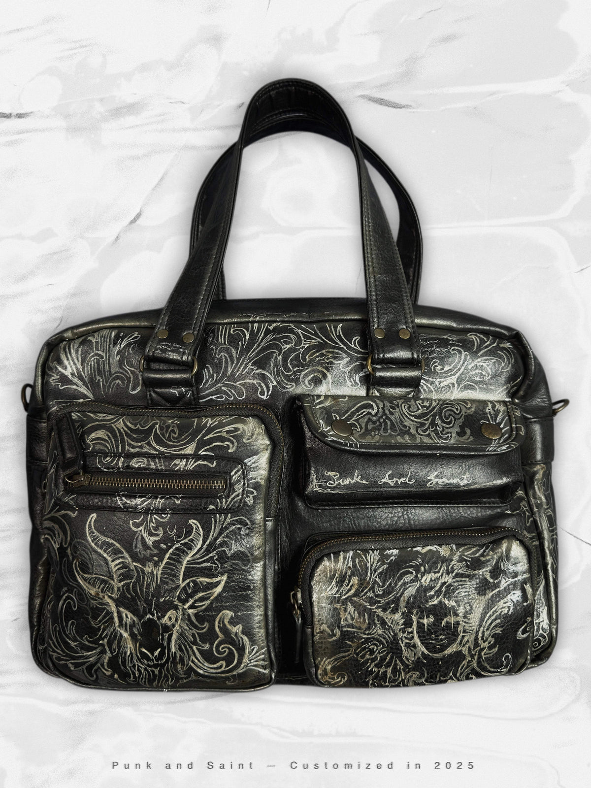 ØNYX[D05E] Leather Bag