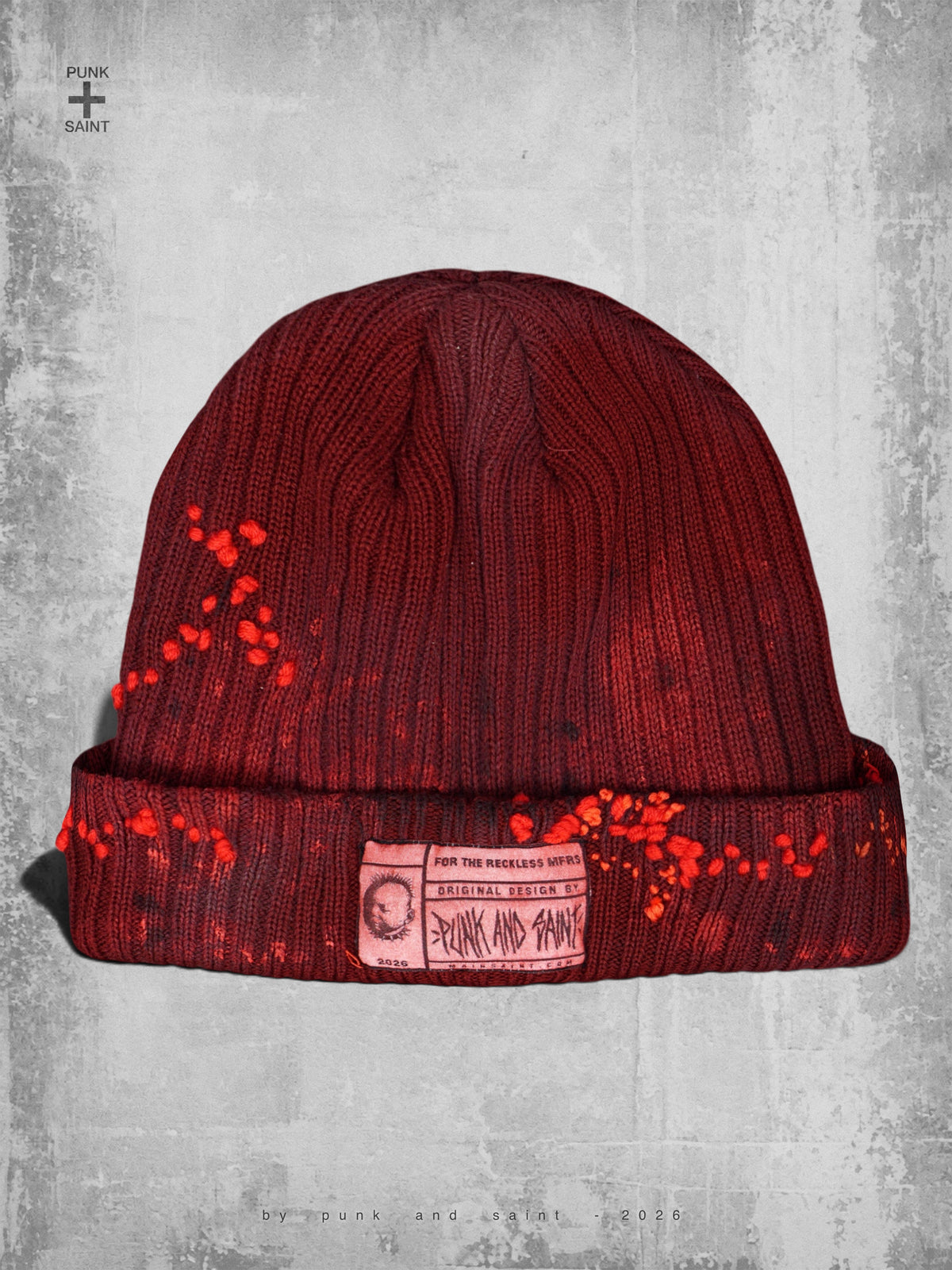 R0T BL0SS0M No. 12 · beanie